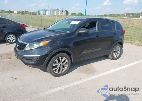 2015 Kia Sportage Lx z USA, uszkodzony, nr VIN KNDPB3AC9F7676823